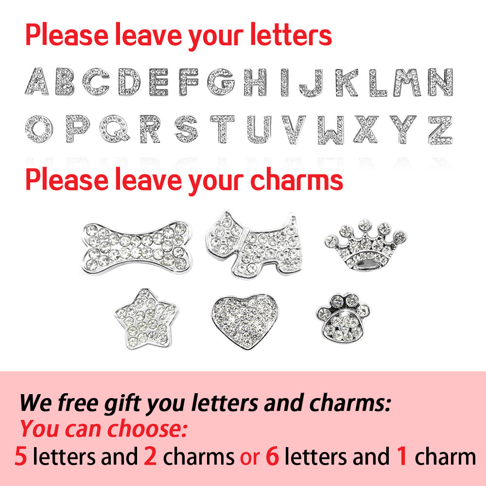 Personalized Cat Collar Rhinestone Dogs Collars