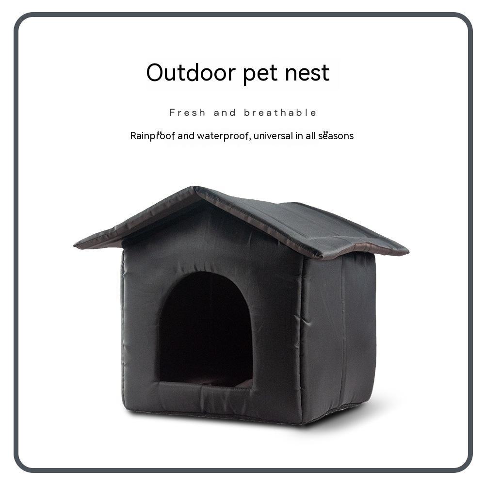 Outdoor Waterproof Wandering Cat Nest Kennel