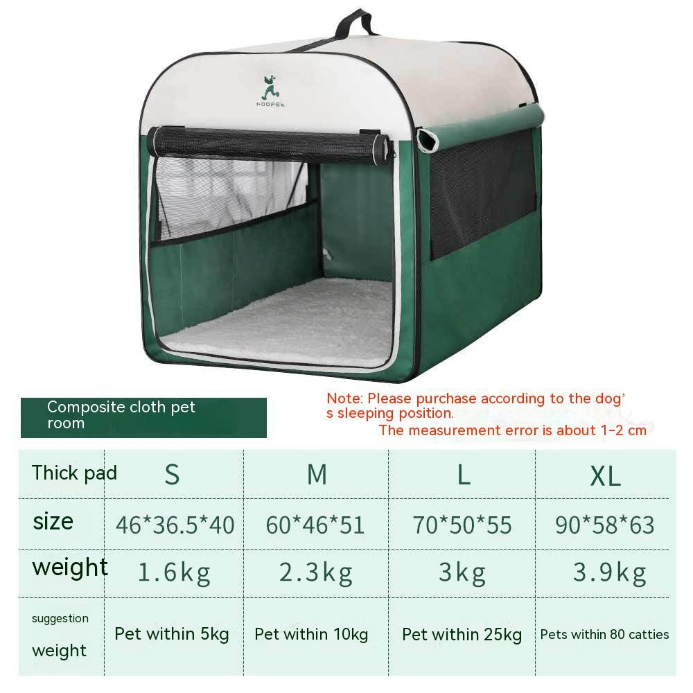 Dog Kennel Warm Large House Winter Cage