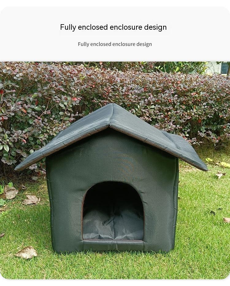 Outdoor Waterproof Wandering Cat Nest Kennel