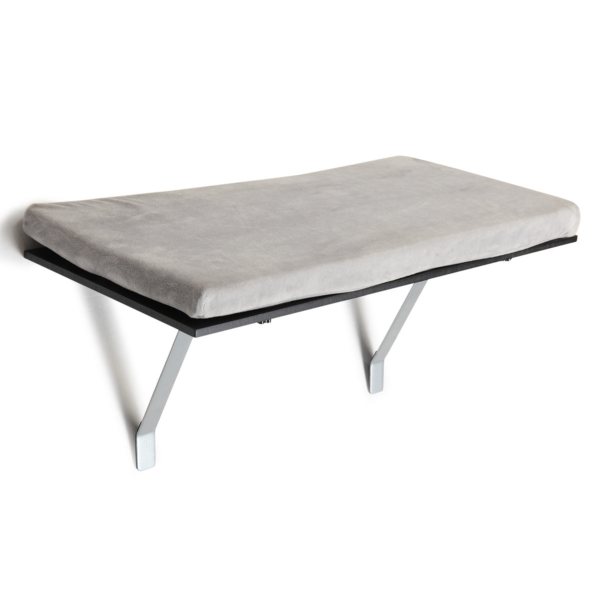 Cat Resting Shelving Bed With Velvet Cushion